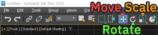 Move, Rotate, Scale UI